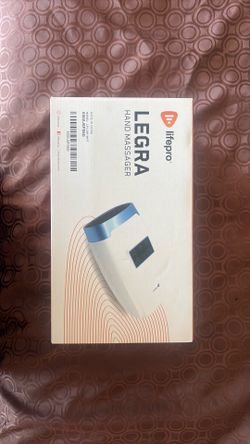 Legra hand massager heating & vibrating