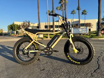 New Macfox X7 Electric Bike – $1,599, Beige!