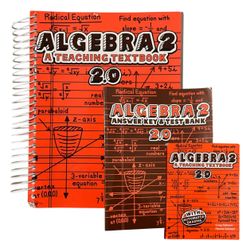 Teaching Textbooks Algebra 2 2.0 Complete Set CD-ROM Homeschool