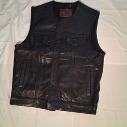 Classic Leather Gear Vest