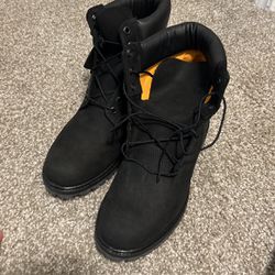 Black Timberland Boots , Size 9, Brand New, 