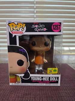 Funko Pop! Squid Games - Young Hee Doll #1257 SD Comic Con Sticker