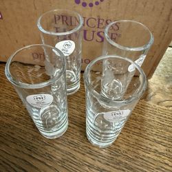 Tequileros Set De 4 👉 princess house todo nuevo y con caja 📦
