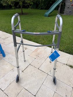 Folding Walker with Wheels
