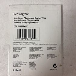 Kensington Docking Station VESA Compatible Mounting Plate 33959