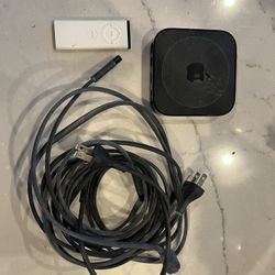 Apple TV “puck” With All Cables And HDMI 