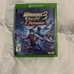 warriors 3 orochi Ultimate