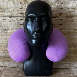 Purple Travel One Size Neck Pillow