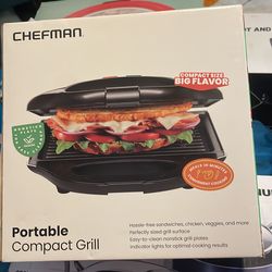 Chefman Portable Compact Grill