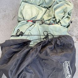 Sleeping Bag + Queen Air Mattress 