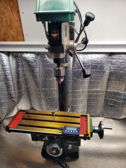 DRILL PRESS/MILLING MACHINE with DIGITAL MEASUREMENT