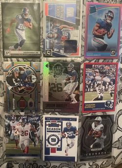 Football Cards -Giants