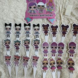 Lol Surprise Doll Cake Decorations
