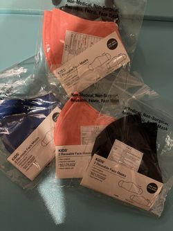 Kids Reusable Face Masks