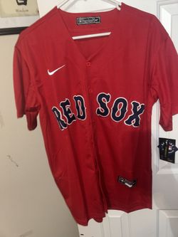 Nike Boston Red Sox red jersey size L