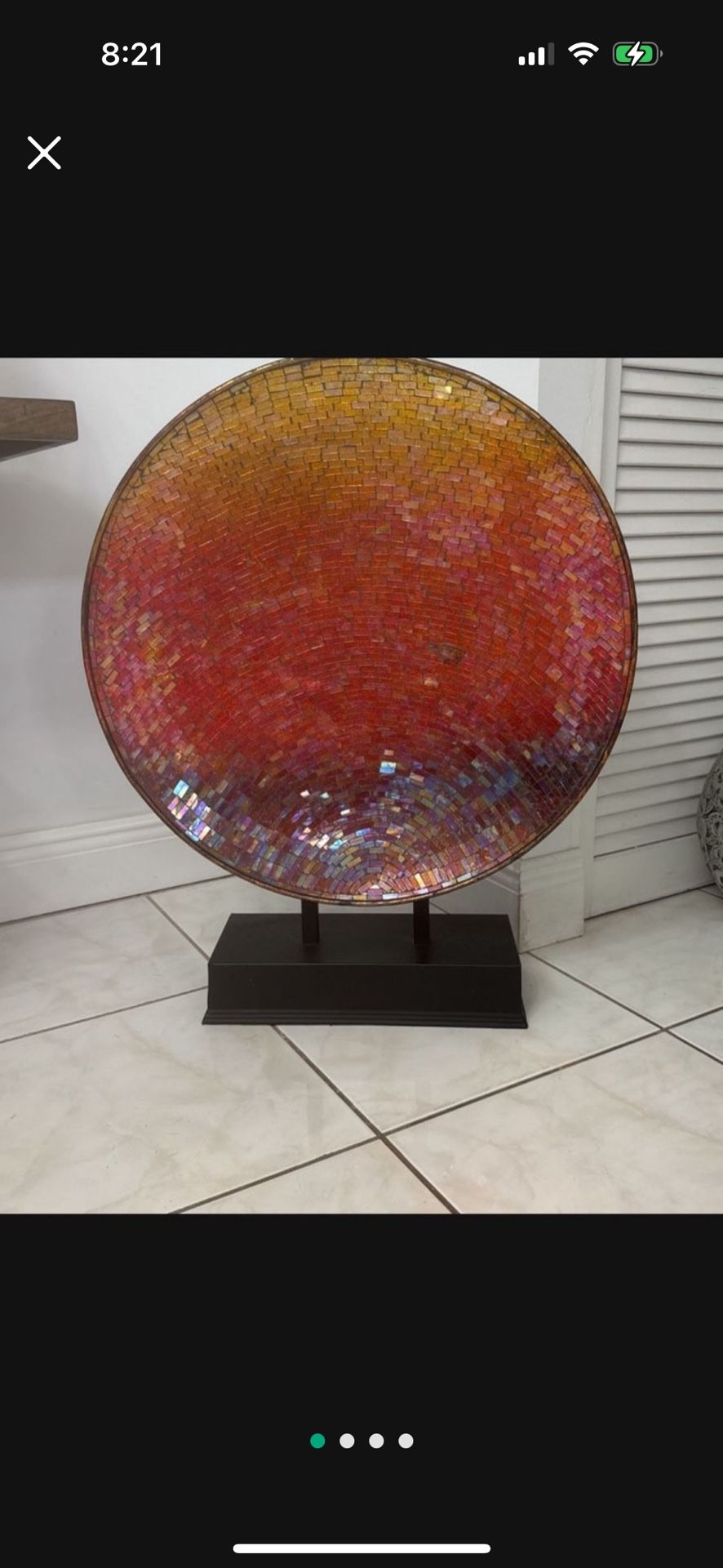 Plato Grande Decorativo