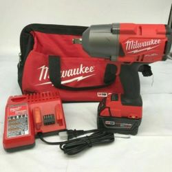 Milwaukee M18 Fuel 1/2 Impact Wrench High Torque Kit NEW 