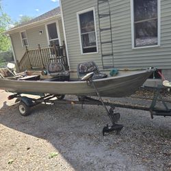 14 Ft John Boat With 6hp Engine