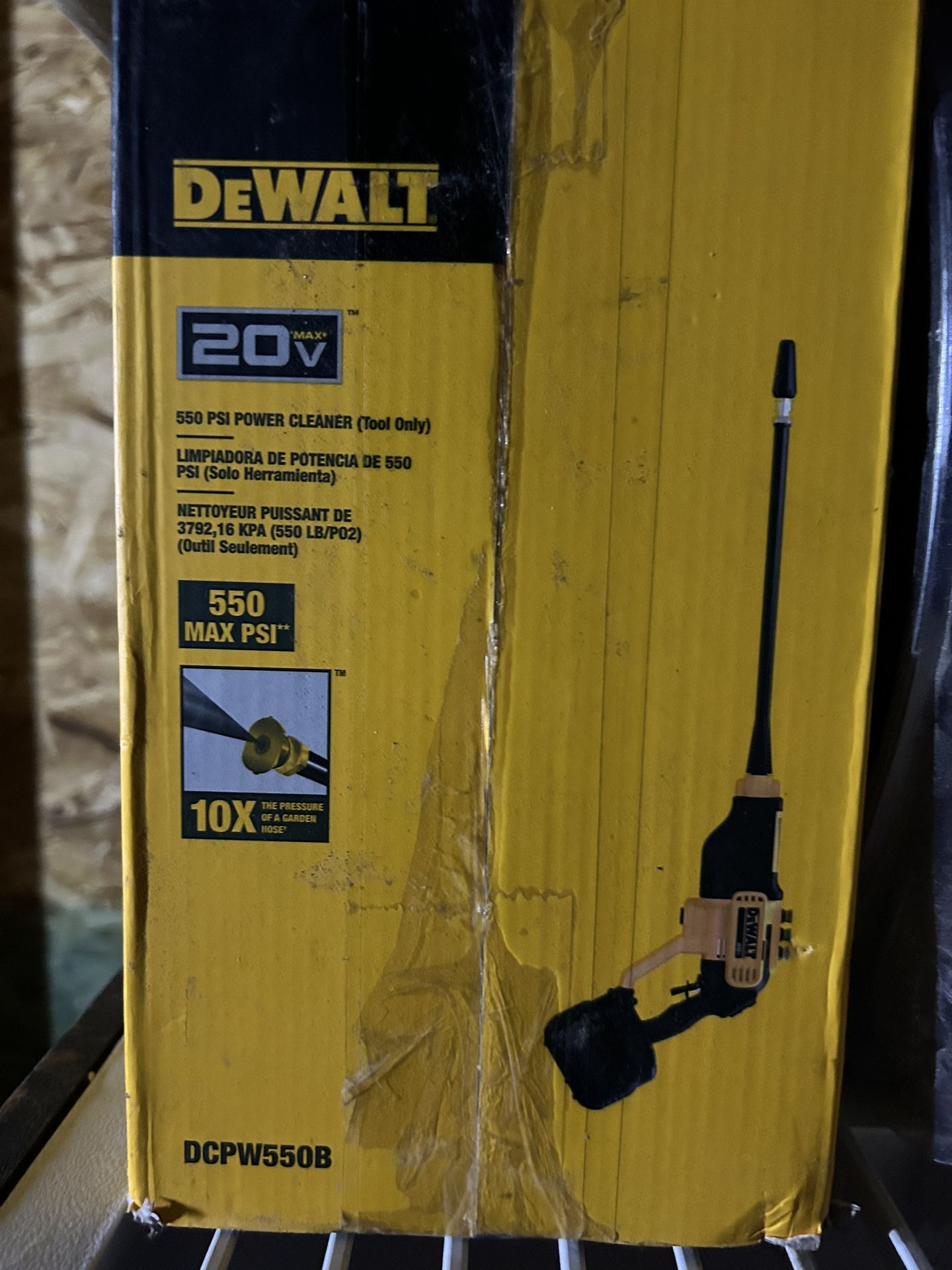 20 v power cleaner dewalt 