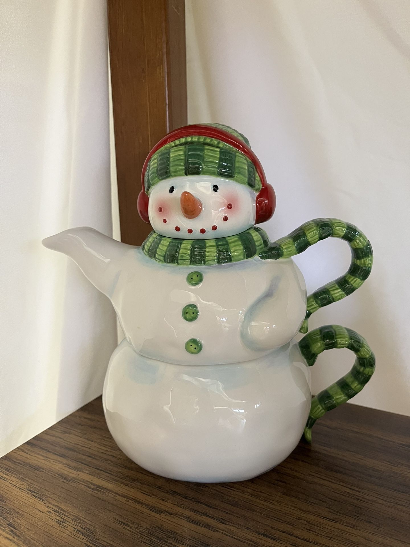 Snowman Teapot