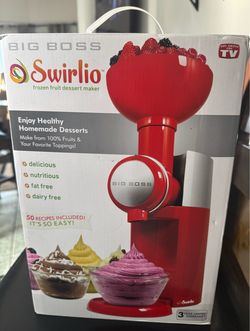 Big Boss Swirlio Frozen Fruit Dessert Maker