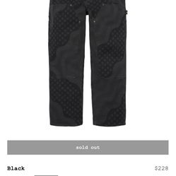 Supreme Double Knee Painter Pants 