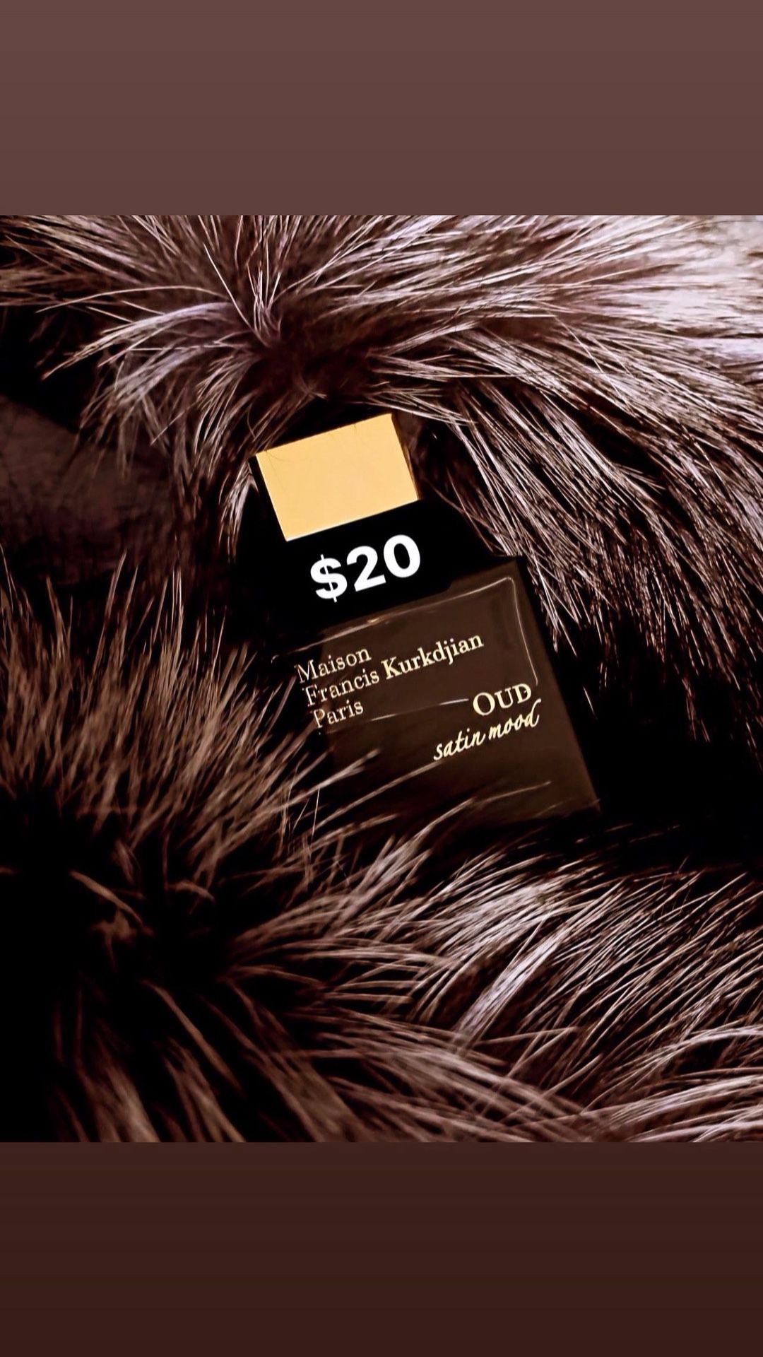 Maison Francis Kurkdjian Oud Satin Mood