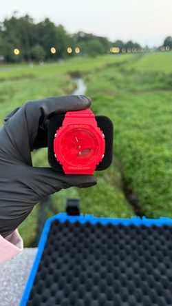 Fully red g shock available
