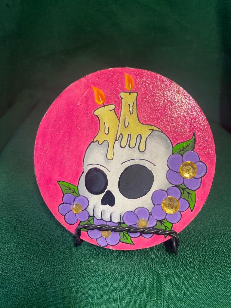 Candle Skull