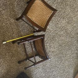 Liberty & Co “Thebes Wood Stool” (2)