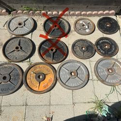 Olympic weight plates