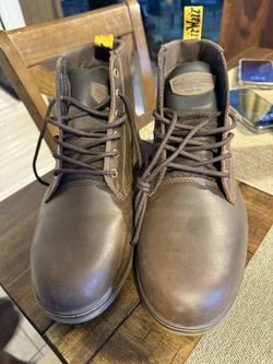 Dr Martens Ledger Brown Work Boots 