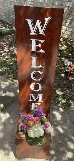 Welcome Planter