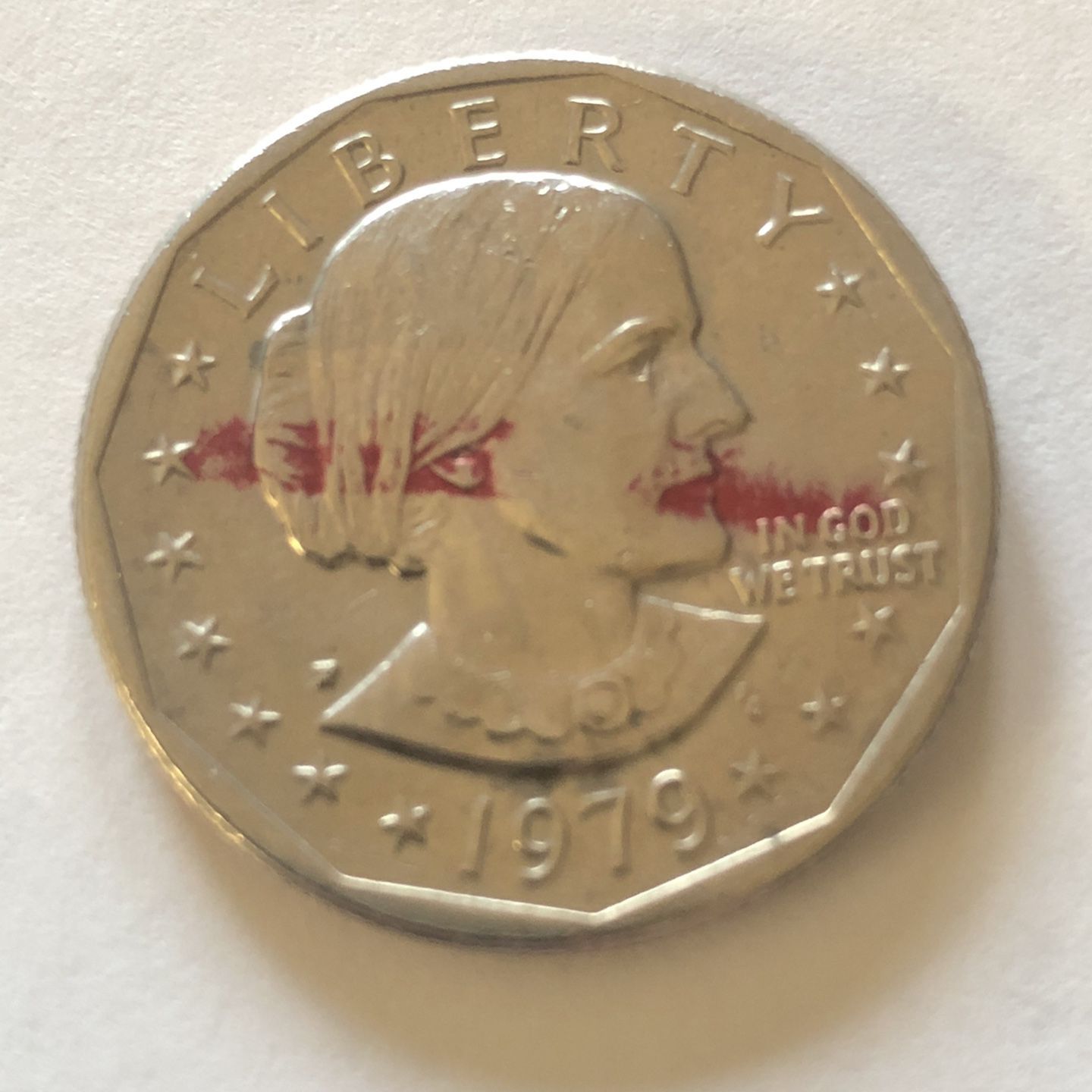 Susan B Anthony Liberty 1979 ONE DOLLAR U.S. Mint Coin **Ungraded* RARE FIND