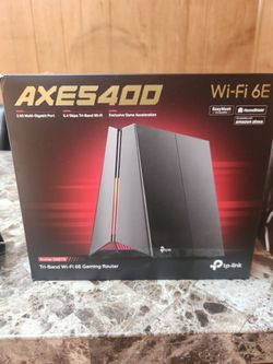 TP-Link Archer GXE75 Wi-Fi 6E Gaming Router