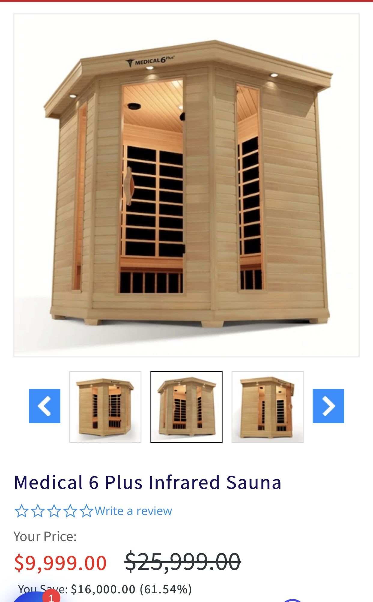 Medical 6 Sauna