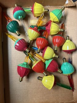Lot Glass Bubble Christmas Tree Lights