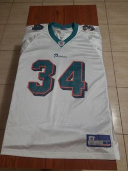 Miami Dolphins #34 NFL Jersey Size Large,R Williams