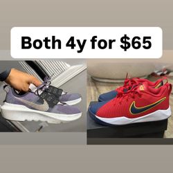 Nike Runners Both 4y Both Like New 