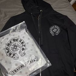 Black Chrome Hearts Hoodie