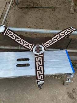 Juego de pecho pretal y cincho