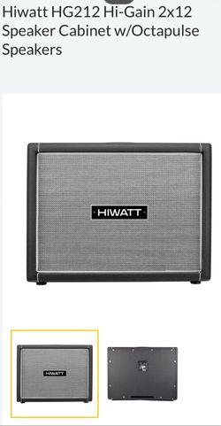 Hiwatt hg212 speaker cab