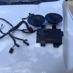 2014 Boom Audio Amp, Wiring, Harness And Speakers