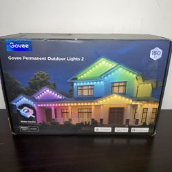 Govee Permanent Outdoor Lights 2 – 150ft (White) – New Open Box