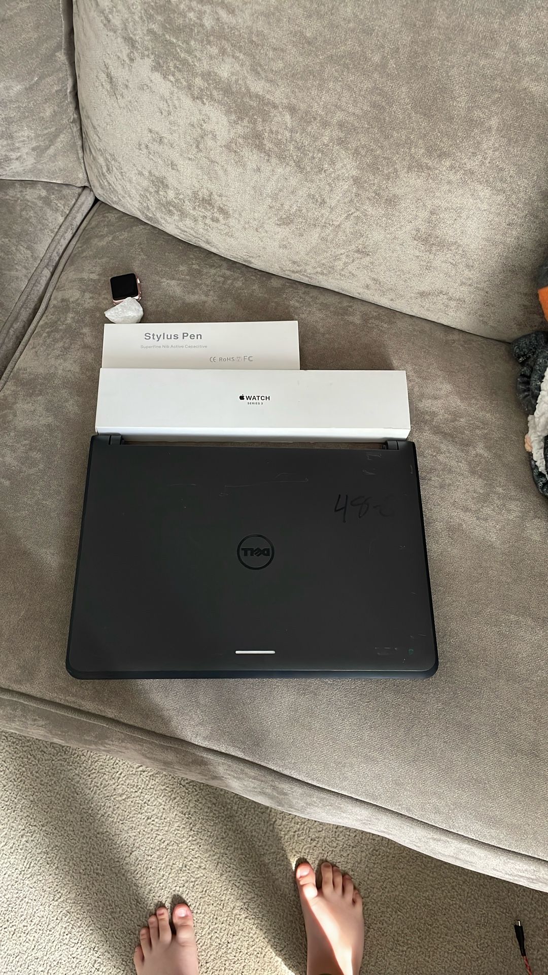 Selling: Dell Latitude 3340/ Apple Watch Series 3 Two Of Them/ A Rare Rock/ And Stylus Pen For iPad (No Returns)