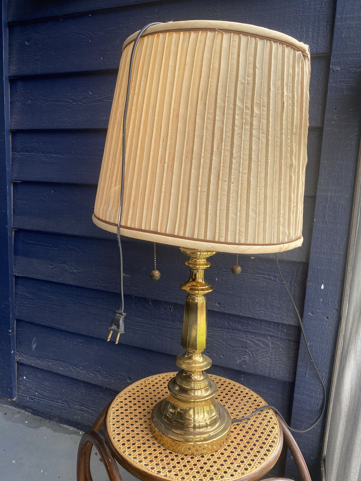Antique Gold Lamp