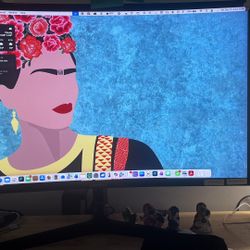 Samsung Curve monitor 27 in 