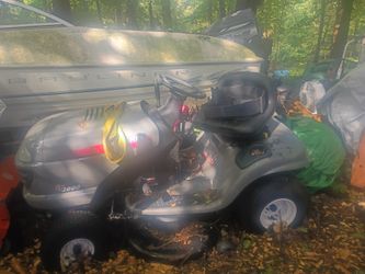 Craftsman riding mower and Husqvarna zero turn 46i