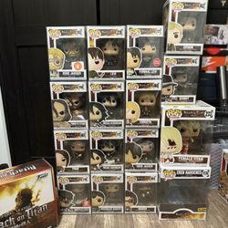 Attack on Titan Funko Pops
