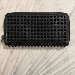 CHRISTIAN LOUBOUTIN STUD WALLET 